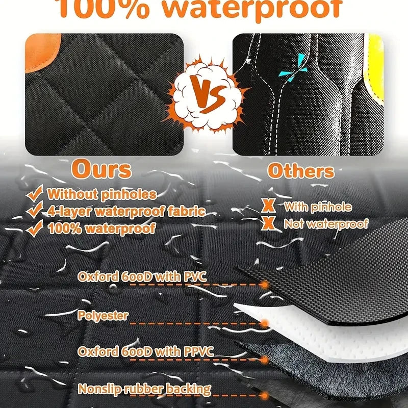 Premium Waterproof Dog Car Seat Cover