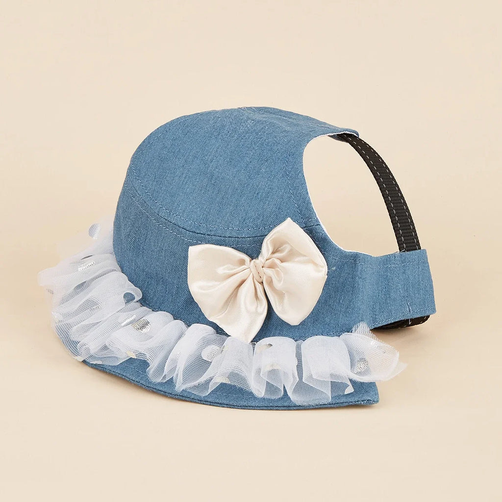 Dog Sun Hat – Adjustable Breathable Baseball Cap with UV Protection