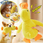 Duck dog toy plush chew toy