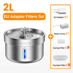 ROJECO Smart Stainless Pet Fountain