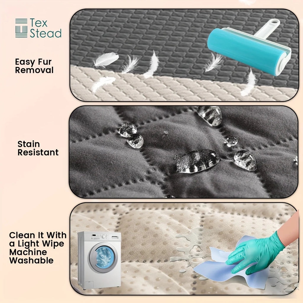 Cozy Anti-Leak Pet Bed Cover