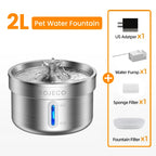 ROJECO Smart Stainless Pet Fountain