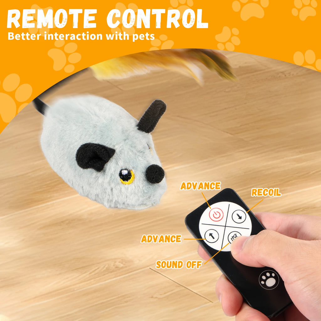 Smart LED Interactive Moving Mouse Cat Toy