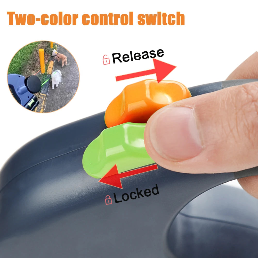 Pet Lead Strap for 2 Dogs Leash Reflective Pug Traction Rope Supplies