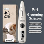 Quiet & Safe LED Pet Trimmer