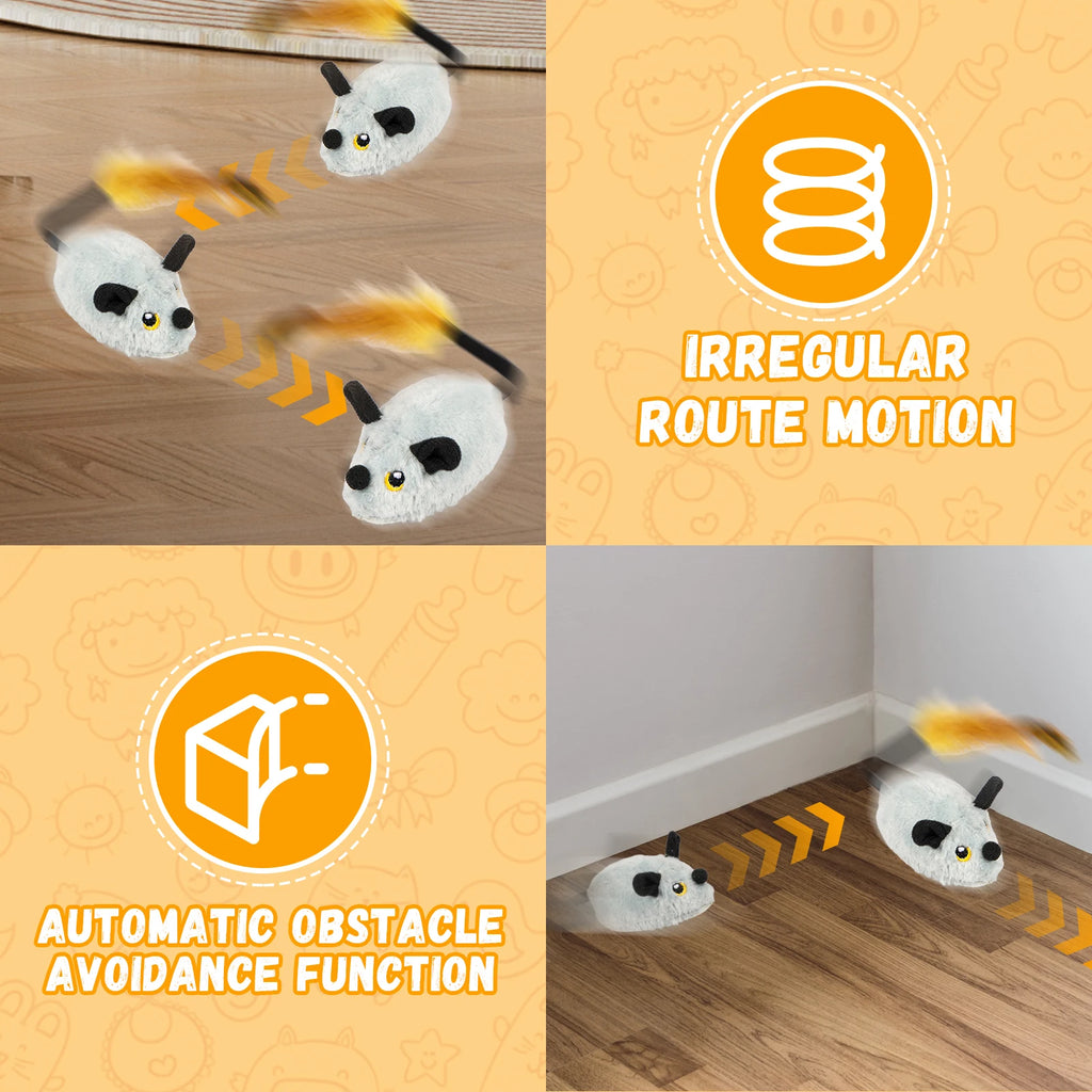 Smart LED Interactive Moving Mouse Cat Toy