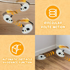 Smart LED Interactive Moving Mouse Cat Toy