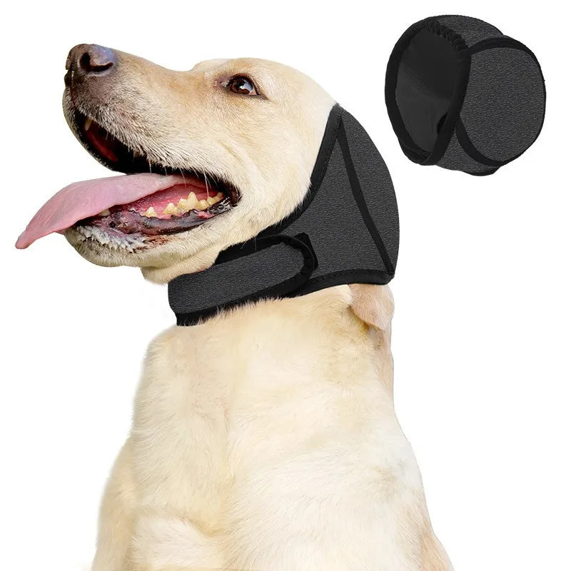 Dog Noise Reduction Ear Muffs – Waterproof Calming Headgear for Dogs