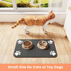Absorbent Pet Food & Water Bowl Feeding Mat