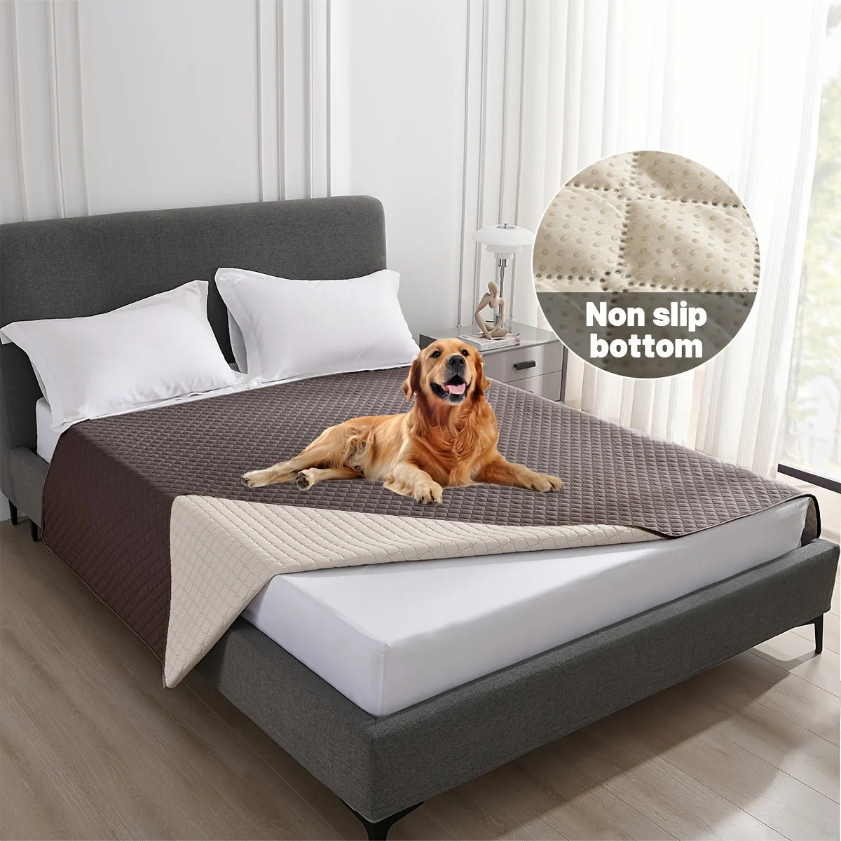 Cozy Anti-Leak Pet Bed Cover