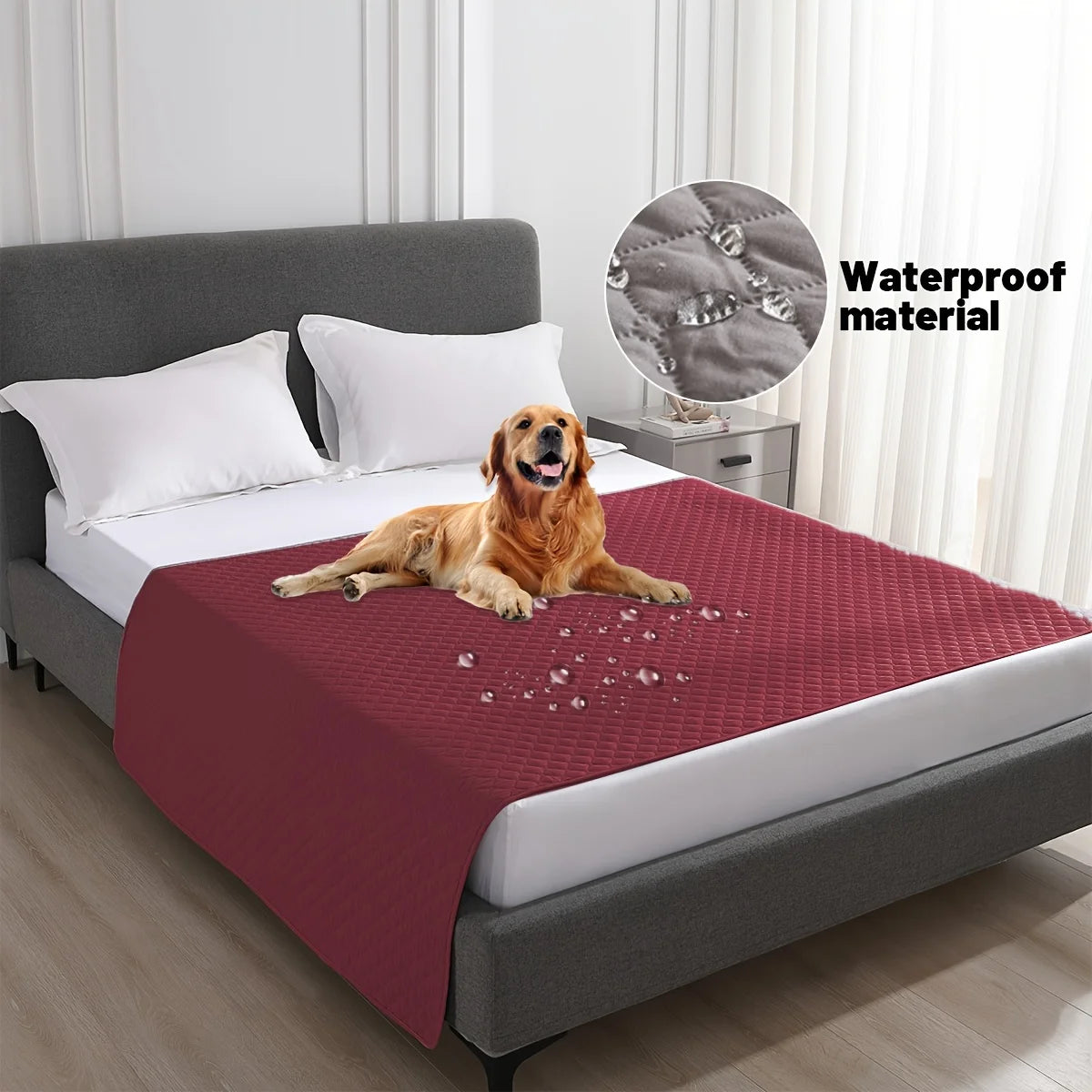 Cozy Anti-Leak Pet Bed Cover