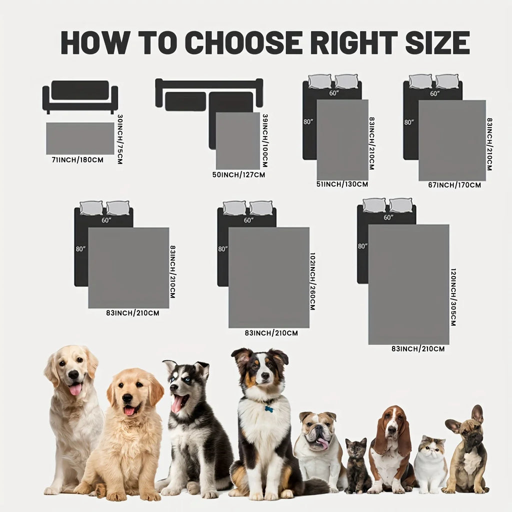 Cozy Anti-Leak Pet Bed Cover