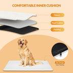 Pet Carrier Bag with Reflective Strips and Storage Pocket