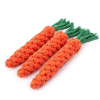 Carrot Dog Bite Rope Pet Dog Toys