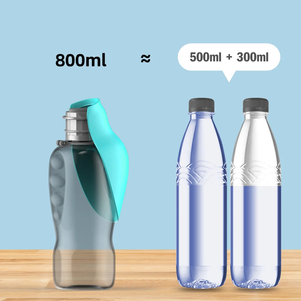 800ML Large Dog Water Bottle