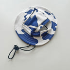 Summer Dog Sun Hat – Breathable Adjustable Cap with Ear Holes for Small & Medium Dogs