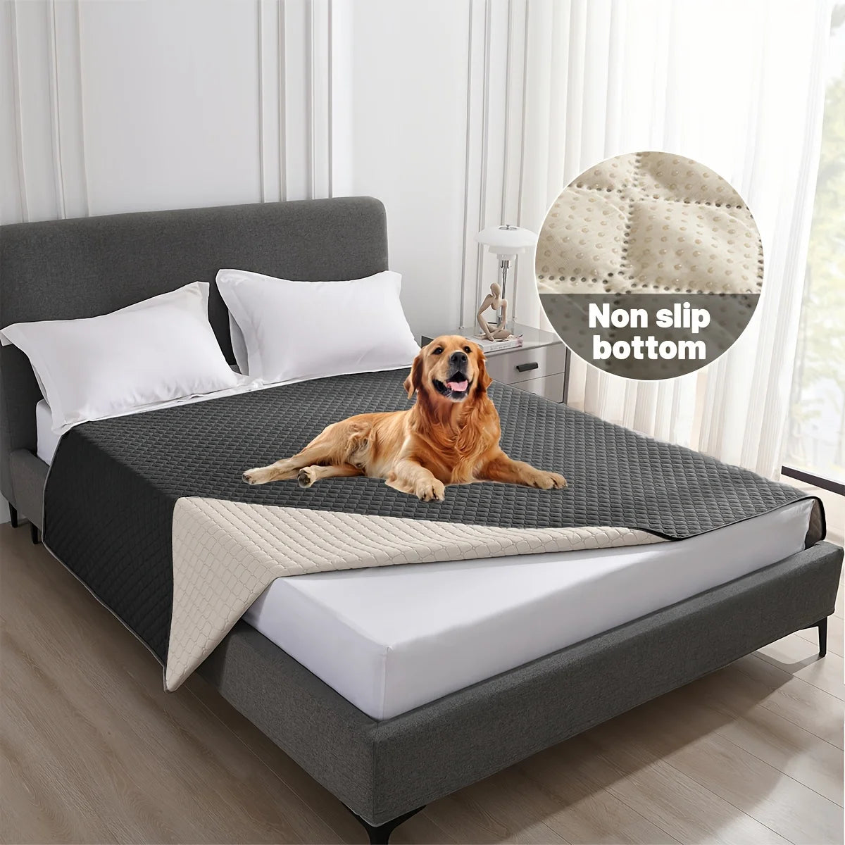 Cozy Anti-Leak Pet Bed Cover