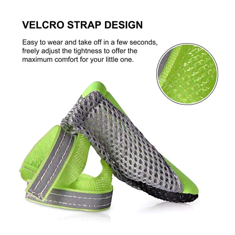 Reflective Waterproof Dog Walking Boots