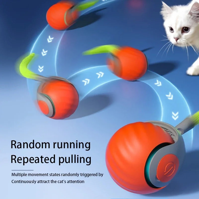 Smart Cat Toys Ball Automatic Interactive Pets Electric Rolling