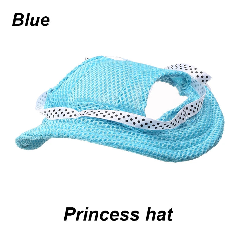 Pet Baseball Hat – Adjustable Canvas Sun Cap for Small Dogs & Puppies