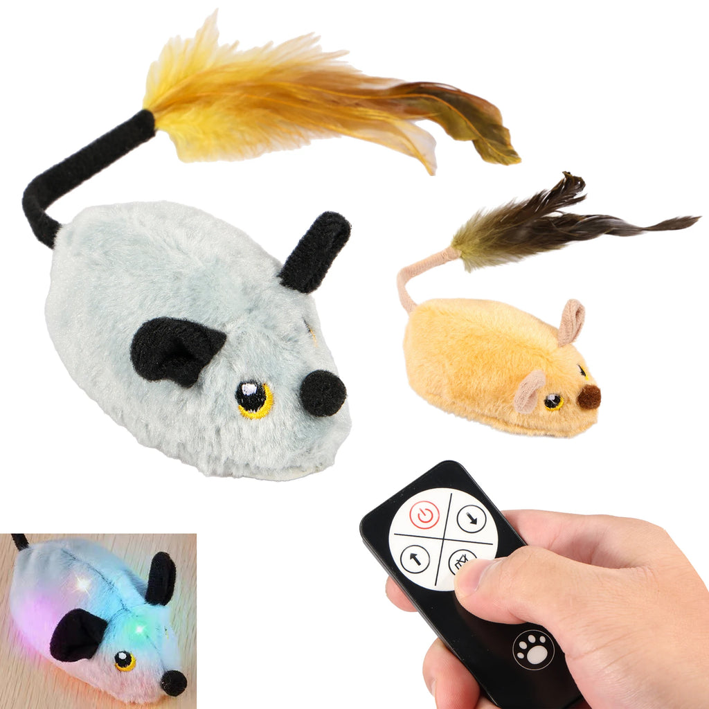 Smart LED Interactive Moving Mouse Cat Toy