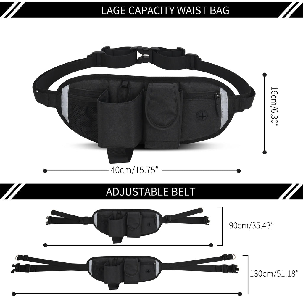 Pet Dogs Running Sports Waistpack Multifunctional