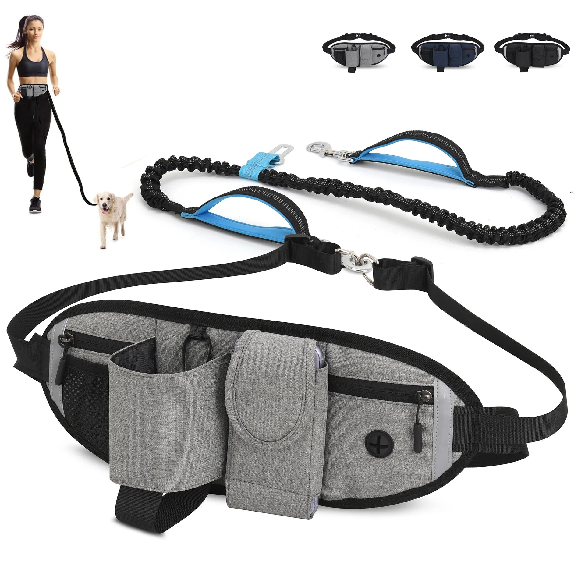 Pet Dogs Running Sports Waistpack Multifunctional
