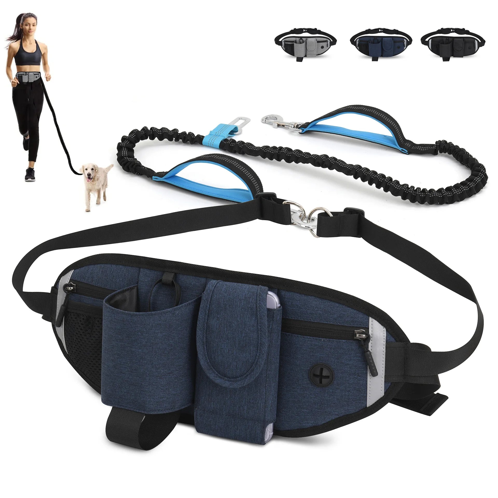 Pet Dogs Running Sports Waistpack Multifunctional