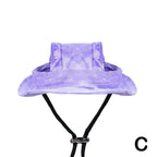 Pet Cotton Bucket Hat – Adjustable Breathable Sun Hat for Dogs & Cats