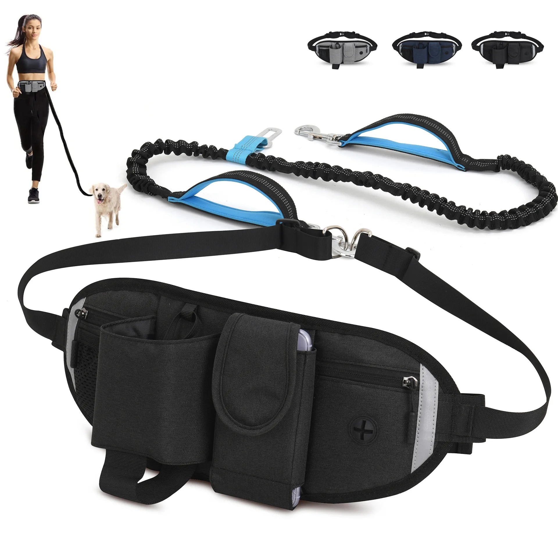 Pet Dogs Running Sports Waistpack Multifunctional