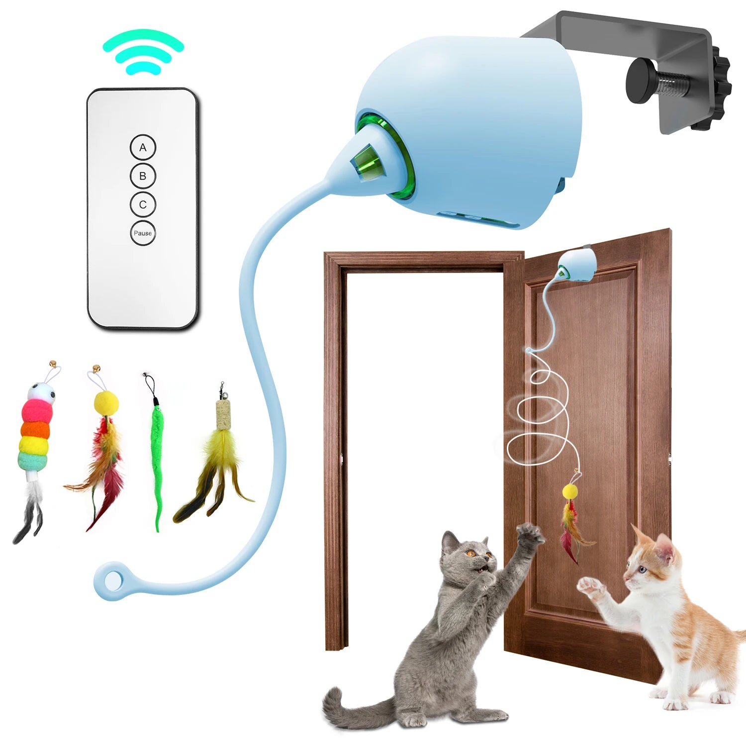 Interactive Cat Toys for Indoor Cats