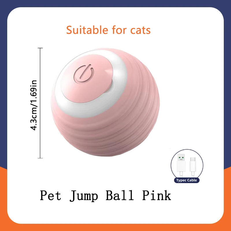 Smart Cat Toys Ball Automatic Interactive Pets Electric Rolling