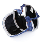 Adjustable Dog Baseball Cap – Breathable Sun Hat with Ear Holes for Outdoor Adventures
