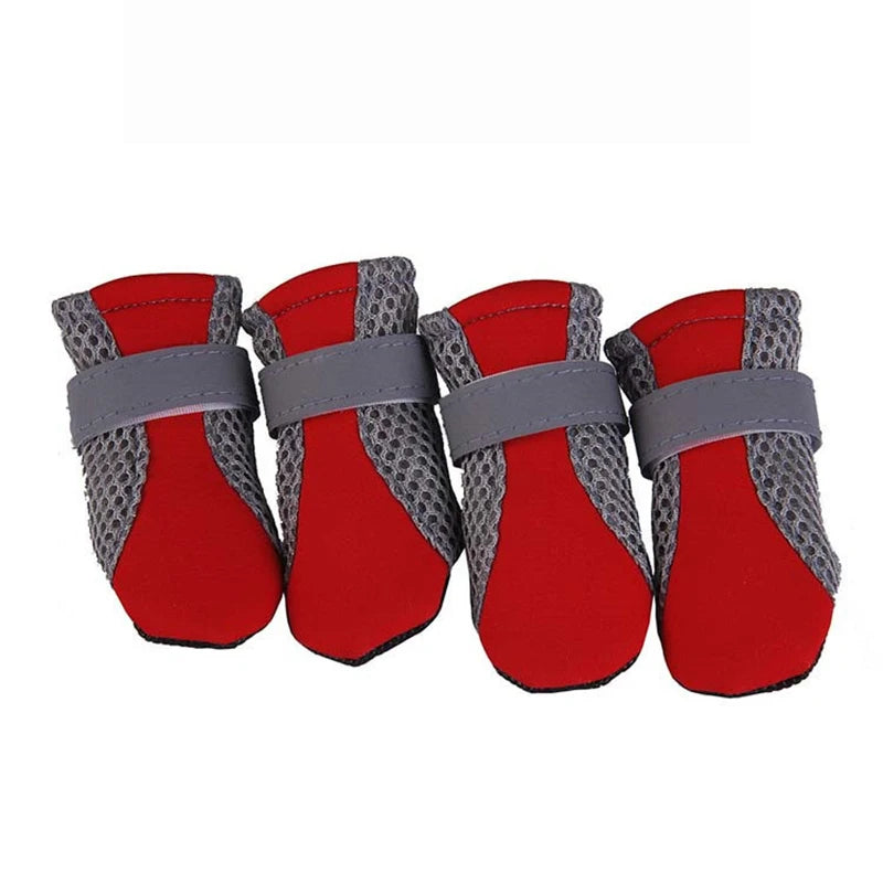 Reflective Waterproof Dog Walking Boots