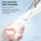 Quiet & Safe LED Pet Trimmer