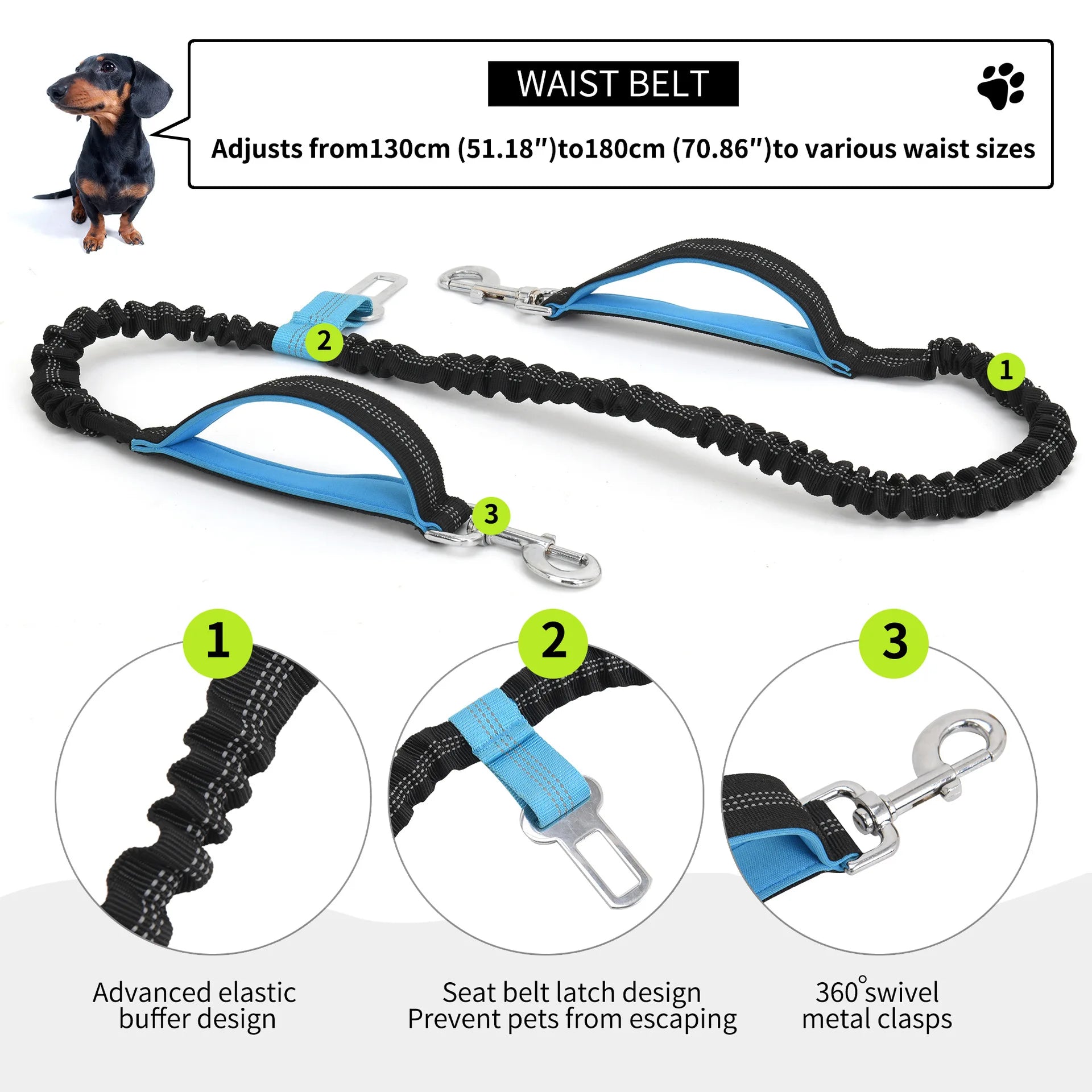 Pet Dogs Running Sports Waistpack Multifunctional