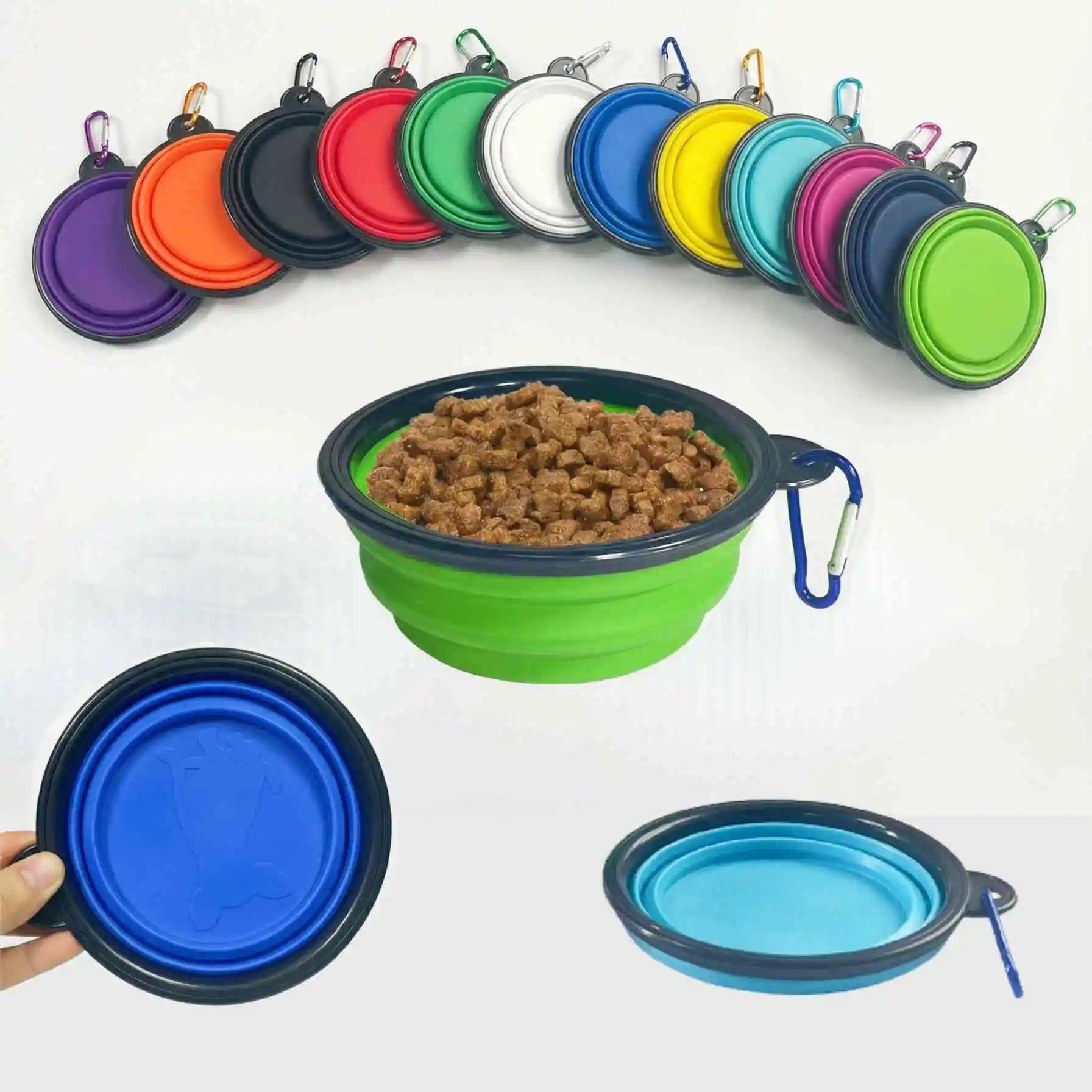 TPE Collapsible Pet Travel Bowl