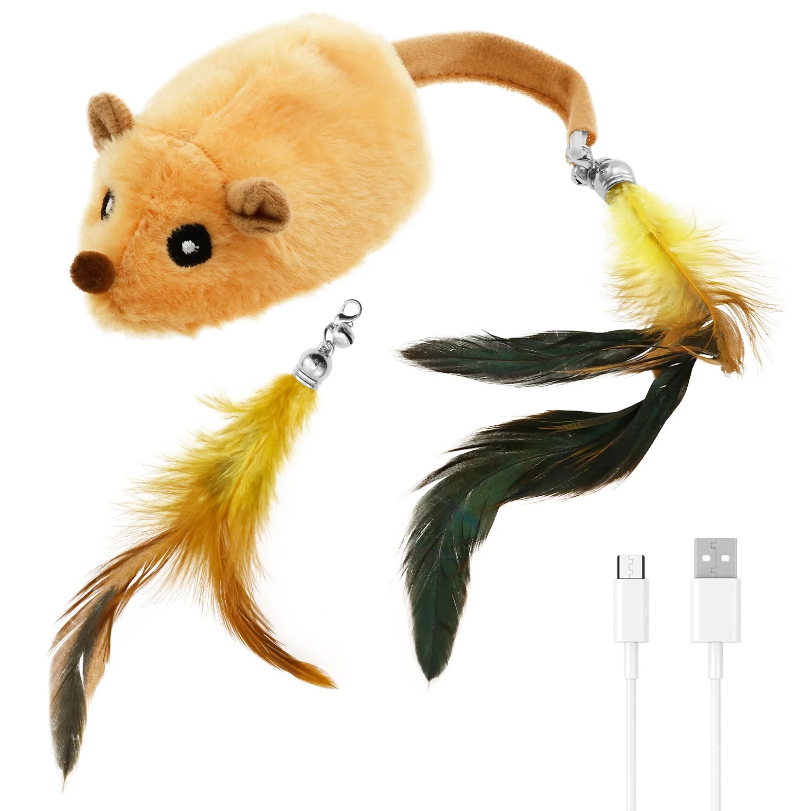 Smart LED Interactive Moving Mouse Cat Toy