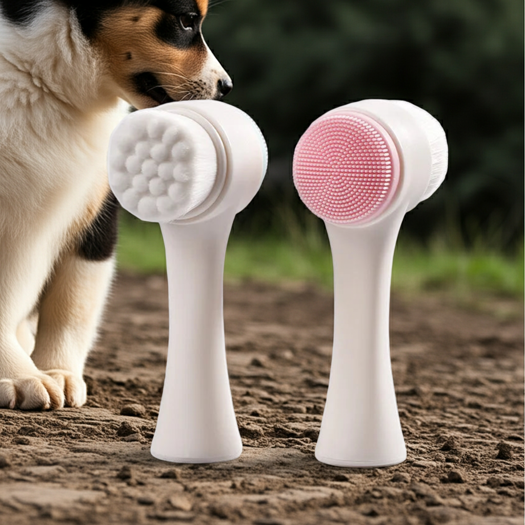 Silicone Paw Cleaner & Brush